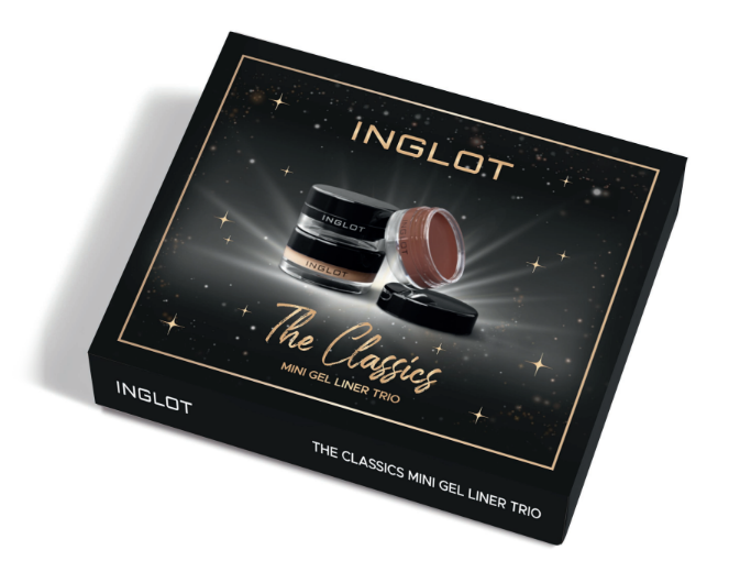Inglot The Classics Mini Gel Liner Trio