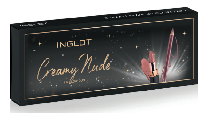 Inglot Creamy Nude Lip Glow Duo
