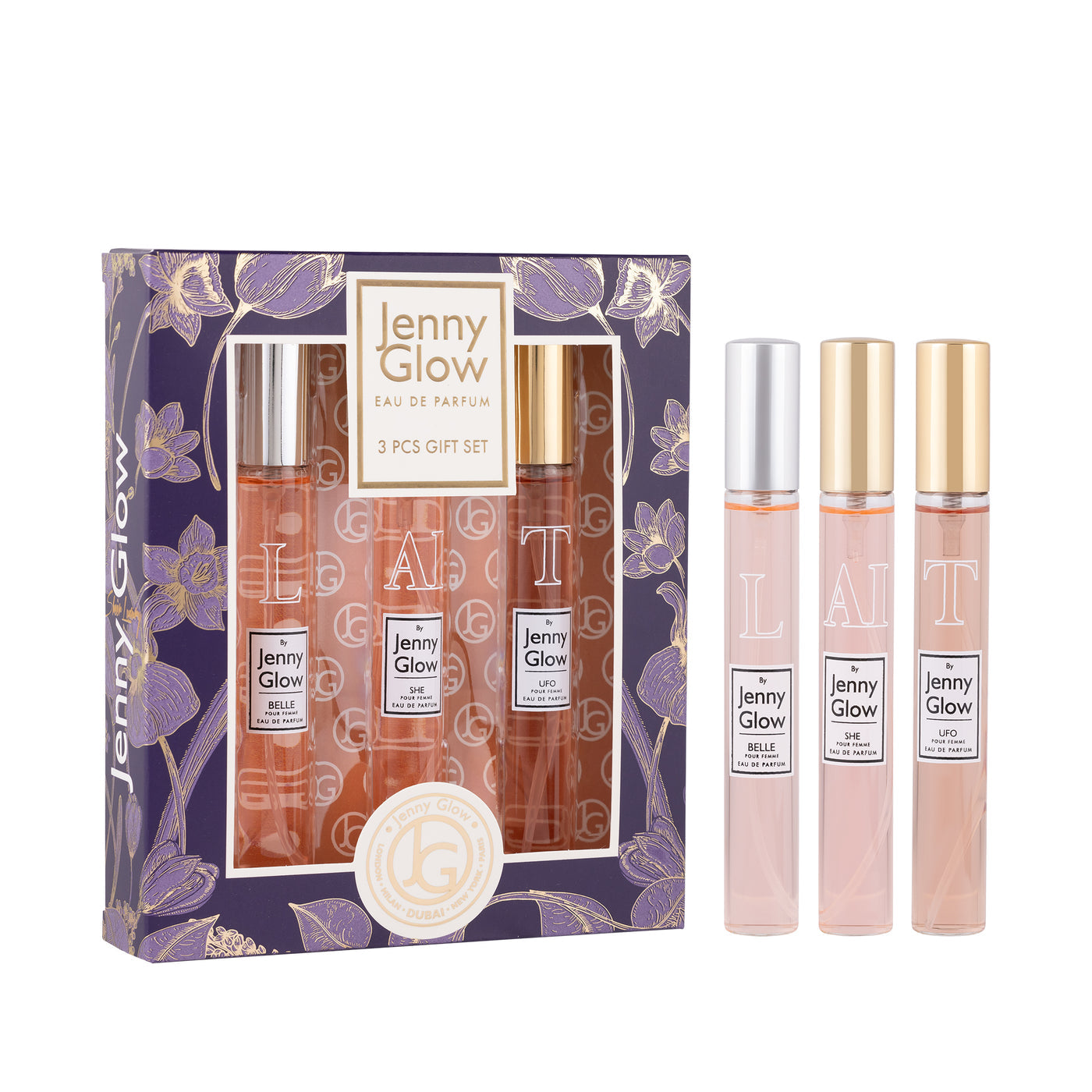Jenny Glow 3 pc Gift Set Belle/She/UFO Jenny Glow 3 pc Gift Set Belle/She/UFO