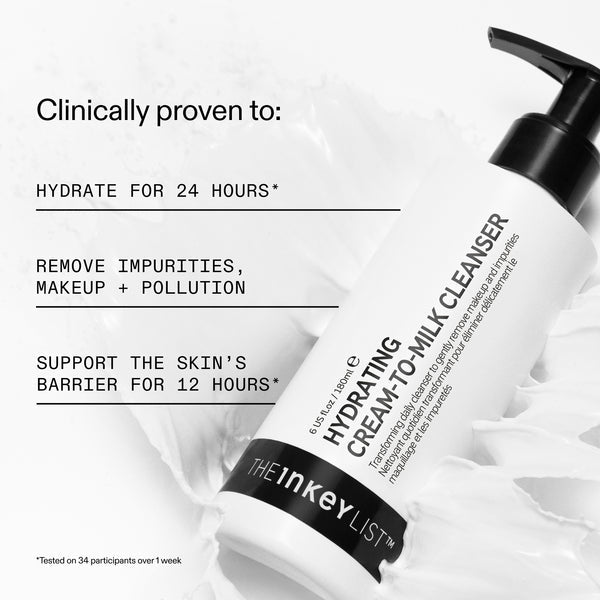 The Inkey List Hydrating Cream to Milk Cleanser
