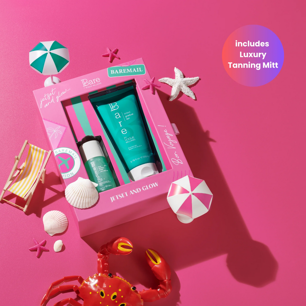 Bare by Vogue Jet Set and Glow Self Tan Gift Set