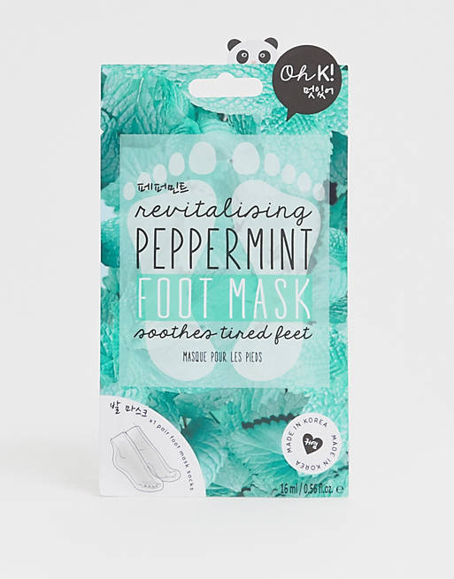 Oh K! Peppermint Revitalising Leg Mask 14g