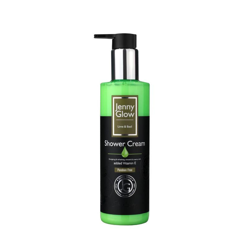 JENNY GLOW LIME AND BASIL SHOWER CREAM